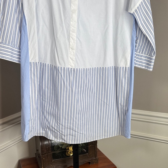 Tuckernuck Pomander Place Burnell Colorblock Shirt Dress Size XL - Picture 3 of 8